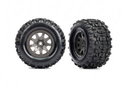 Traxxas Mini Maxx Tires & wheels, assembled – EVS Hobbies USA