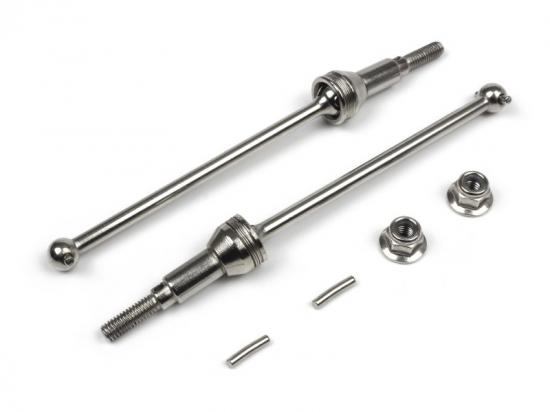 BlackZon Front Universal Drive Shafts (Steel/2pcs) – EVS Hobbies USA