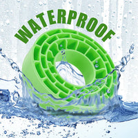 INJORA 4pcs Silicone Rubber Inserts For 62-64mm*24mm 1.0" Tires - Green-Soft