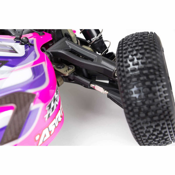 Arrma 1/8 TLR Tuned TYPHON 4WD Roller Buggy, Pink/Purple