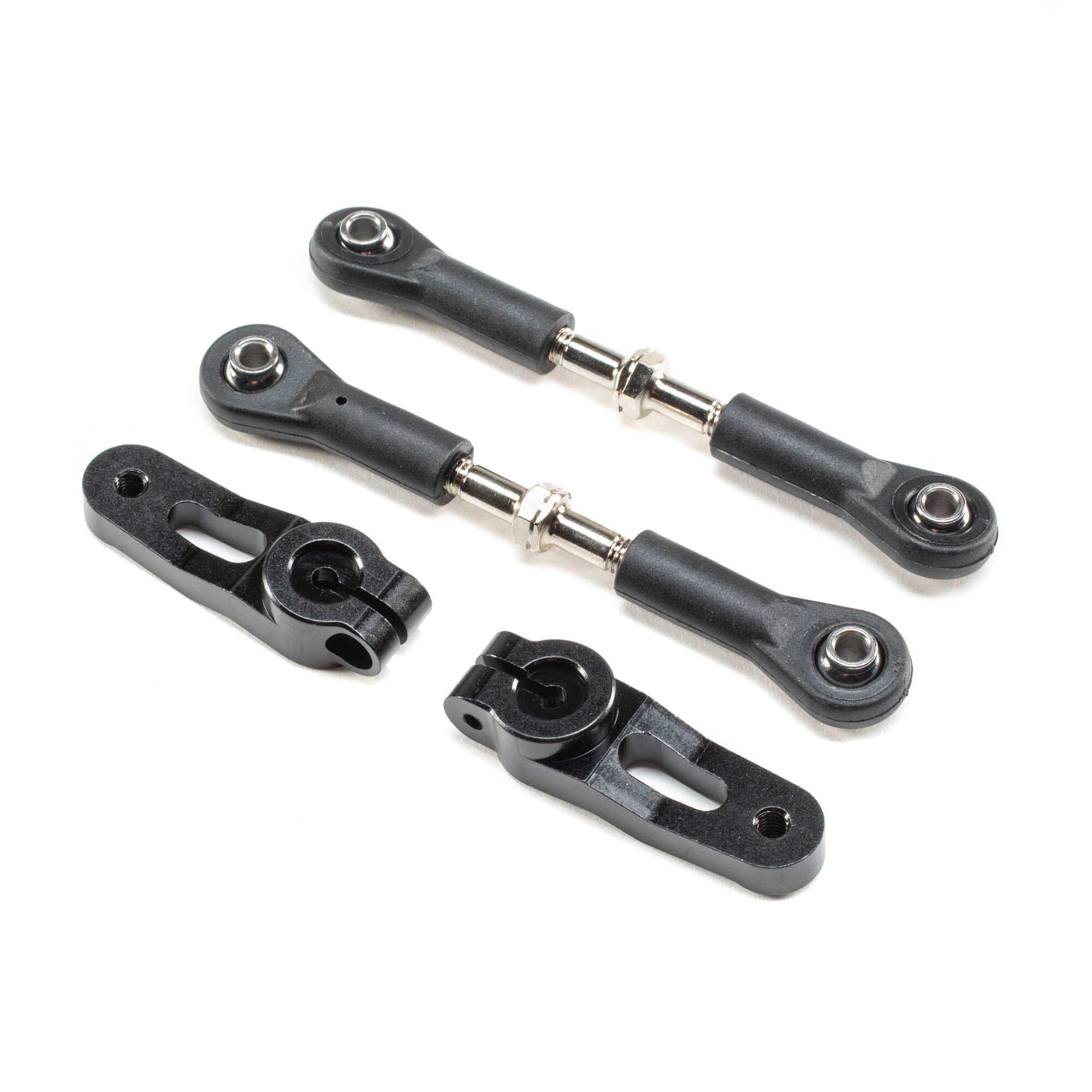 Ruote Losi LOS45033 Per DBXL-E 2.0 - Argento Con Cerchioni Rossicci - Set Da 2