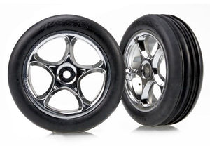 Traxxas t&w chrome 2.2/ribbd front tire