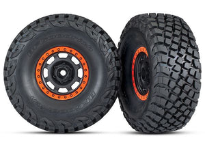 Traxxas T&W Black,Orange UDR/BFG 3 Tire