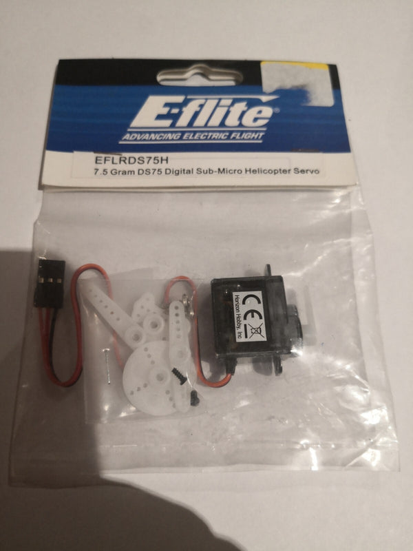 E-flite 7.5 Gram DS75 Digital Sub-Micro Helicopter Servo