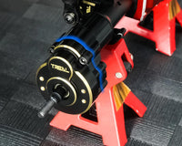 Treal Hobby Heavy Brass Outer Portal Housing Covers for Traxxas TRX-4 (Black) (2) (42g)
