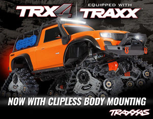 Traxxas TRX-4 w/Deep Traxx Clipless-Orange