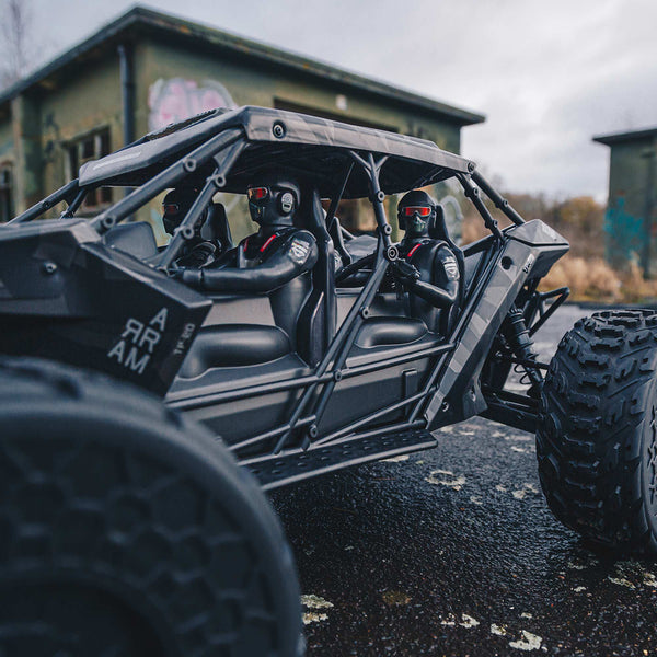Arrma 1/7 FIRETEAM 6S 4WD BLX Speed Assault Vehicle RTR, Black
