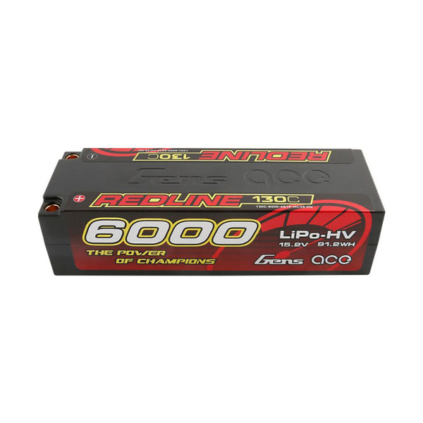 GEA60004S13D5 15.2V 6000mAh 4S 130C Lipo: 5.0