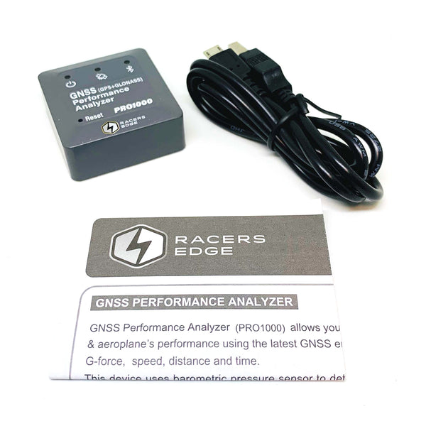 Racers Edge GNSS Performance Analyzer Bluetooth GPS Speed Meter