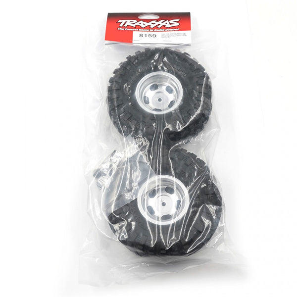 Traxxas t&w 2.2" satin chrm whl canyon trl (2)
