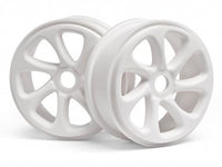 HPI White Turbine Wheels (PR) Pulse 4.6 Buggy RTR