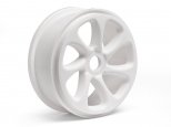 HPI White Turbine Wheels (PR) Pulse 4.6 Buggy RTR