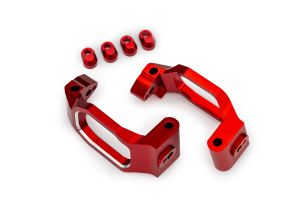 Traxxas Aluminum Castor Blocks (RED)