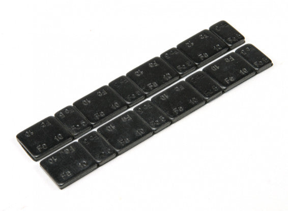 Iron Balance Weights 60g (2 strips per bag)