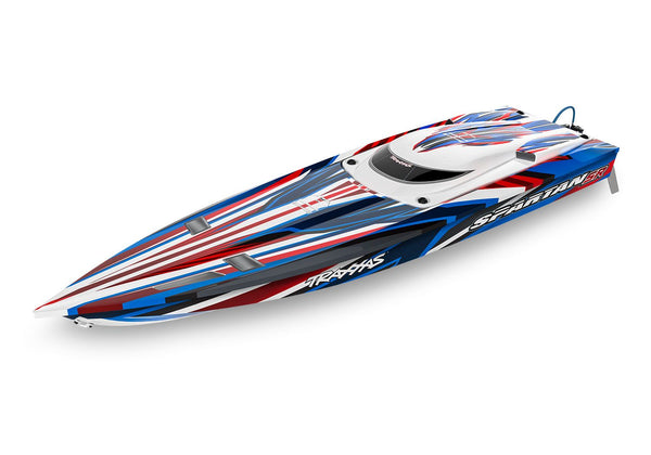 Traxxas Spartan 36" Boat BL SR TSM Red