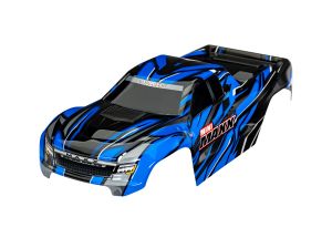 Traxxas  Body, Mini Maxx®, Blue (painted, decals applied)