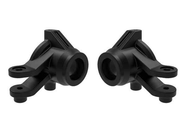 Traxxas Mini Maxx/Mini XRT Steering Blocks, Left & Right (Black)