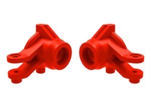 Traxxas Mini Maxx/Mini XRT Steering Blocks, Left & Right (Red)