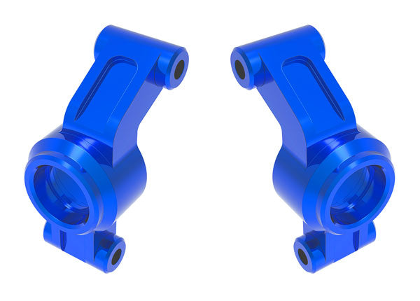 Traxxas Mini Maxx Aluminum Stub Axle Carriers BLUE