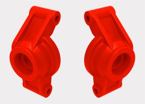 Traxxas Mini Maxx/Mini XRT Stub Axle Rear (Left & Right) (red)