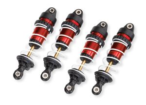 Traxxas Mini Maxx Aluminum GTR Shocks RED