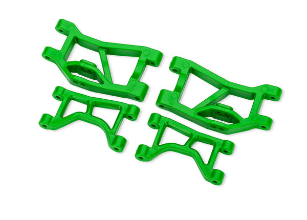 traxxas Green Rear Upper & Lower Suspension Arms (L&R)
