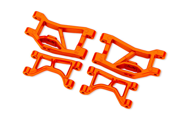 traxxas Orange Rear Upper & Lower Suspension Arms (L&R)
