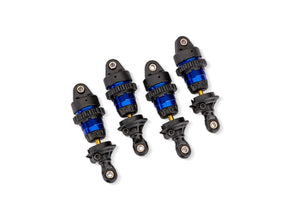 Traxxas Blue Aluminum Mini GTR Short Shocks (4)