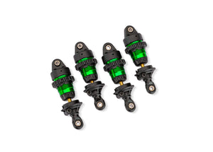 Traxxas Green Aluminum Mini GTR Short Shocks (4)