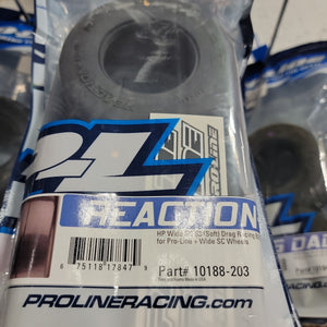 Pro-Line Reaction+ HP Wide SC S3 Drag Belted