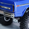 INJORA CNC Aluminum Front Rear Bumper with Dual Exhaust for 1/18 TRX4M High Trail F150 Front & Rear
