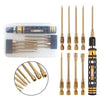 INJORA 8-in-1 Hex, Phillips Screwdriver, Nut Drivers Quick Change Tool Kit for 1/24 1/18 Mini RC
