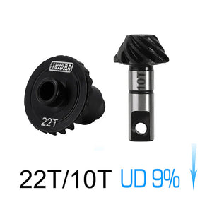 INJORA Overdrive Underdrive Alloy Steel Helical Gears for 1/18 TRX4M (Copy)