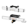 INJORA CNC Aluminum Front Rear Bumper with Dual Exhaust for 1/18 TRX4M High Trail F150 Front & Rear