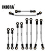 Injora  Stainless Steel High Clearance Links for 1/18 Redcat Ascent-18