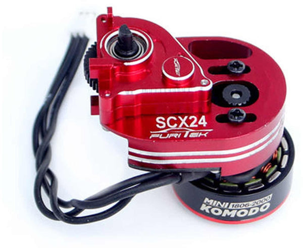 Furitek Mini Stellar Transmission with Mini Komodo Brushless Setup for SCX24