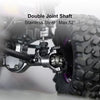 INJORA V1 +4mm Planet Axles with Double Joint Shafts for 1/24 SCX24 Titanium Front/Rear