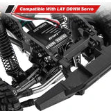 INJORA  Universal LCG Chassis Kit for 1/18 TRX4M Upgrade (Carbon Fiber)