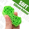 Injora Silicone Rubber Inserts for 1.0" 61-63mm Tires (1062) Green (Soft)