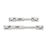 Injora Stainless Steel Drive Shafts for 1/18 Redcat Ascent-18