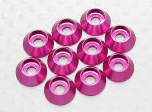 Sockethead Washer Anodised Aluminum M3 (Cherry Red) (10pcs)
