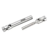 INJORA 1 pcs Stainless Steel Drive Shaft for 1/18 TRX4M Mods 64-84mm. (Rear of High Trail K10 F(150)