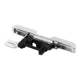 INJORA CNC Aluminum Front Rear Bumper with Dual Exhaust for 1/18 TRX4M High Trail F150 Front & Rear