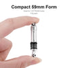 INJORA LS 55mm Aluminum Oil Shocks for 1/18 TRX4M (Silver)