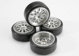 Traxxas Wheels, Satin Finish, Mesh (2.0)(Designed To Fit 1.9 Tires)