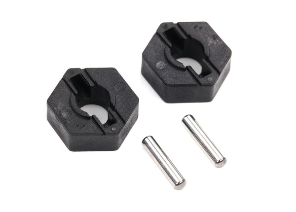 Traxxas Wheel Hubs Hex w/ Axle Pins