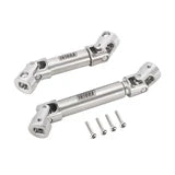Injora Stainless Steel Drive Shafts for 1/18 Redcat Ascent-18