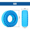 Injora  Silicone Rubber Inserts for 1.9" 118-122mm ( 4.75" OD) Tires (1906) Blue (med.)
