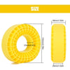 Injora Silicone Rubber Inserts for 1.9" 118-122mm(4.75" OD) Tires (1906) Yellow (Super Soft)