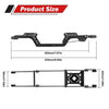 INJORA  Universal LCG Chassis Kit for 1/18 TRX4M Upgrade (Carbon Fiber)